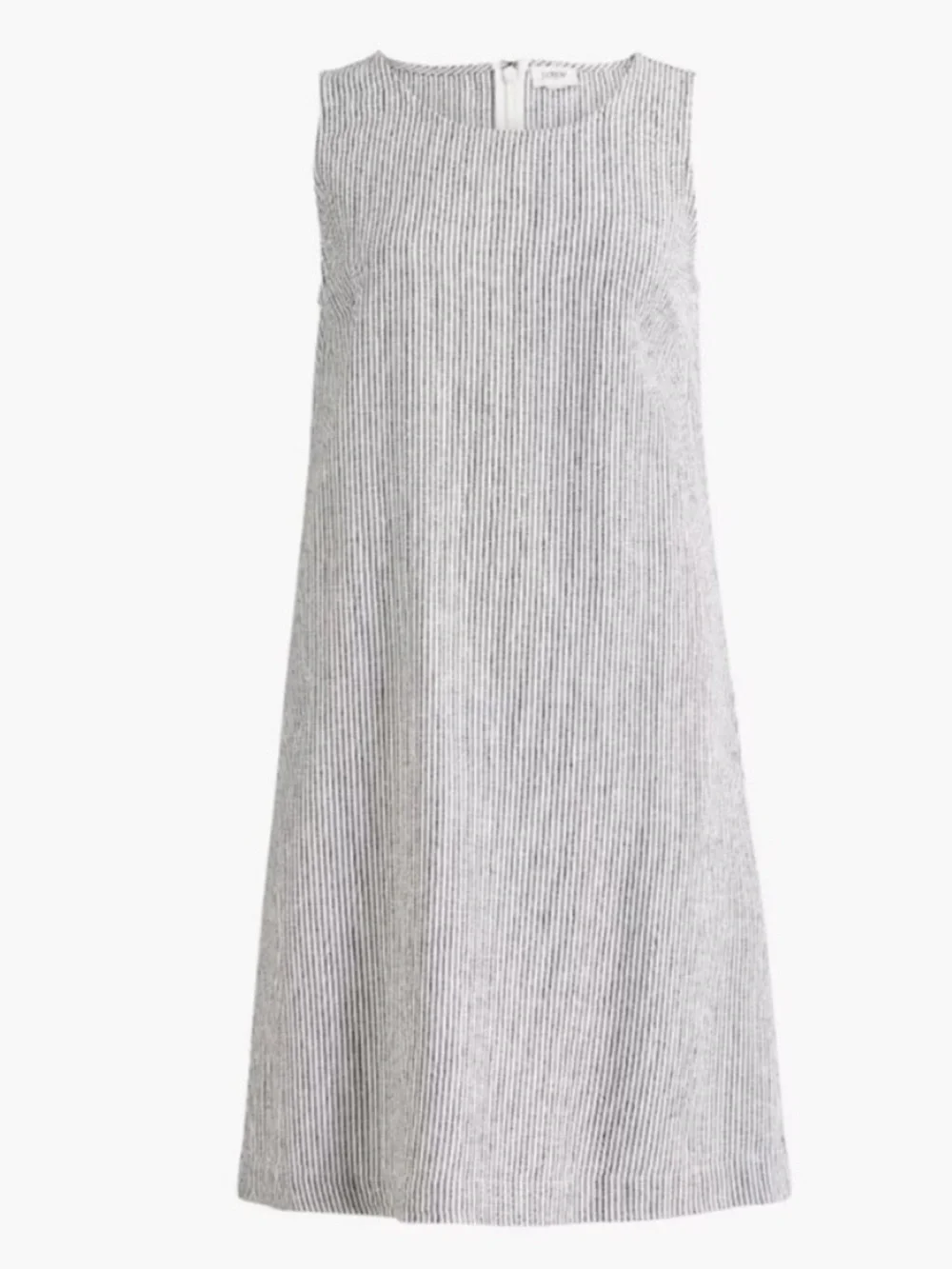 J Crew Dress 6 Linen White
